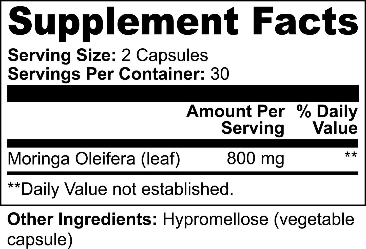 Restorative Moringa Pure